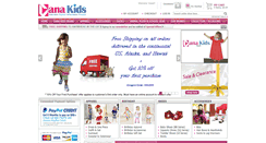 Desktop Screenshot of danakids.com